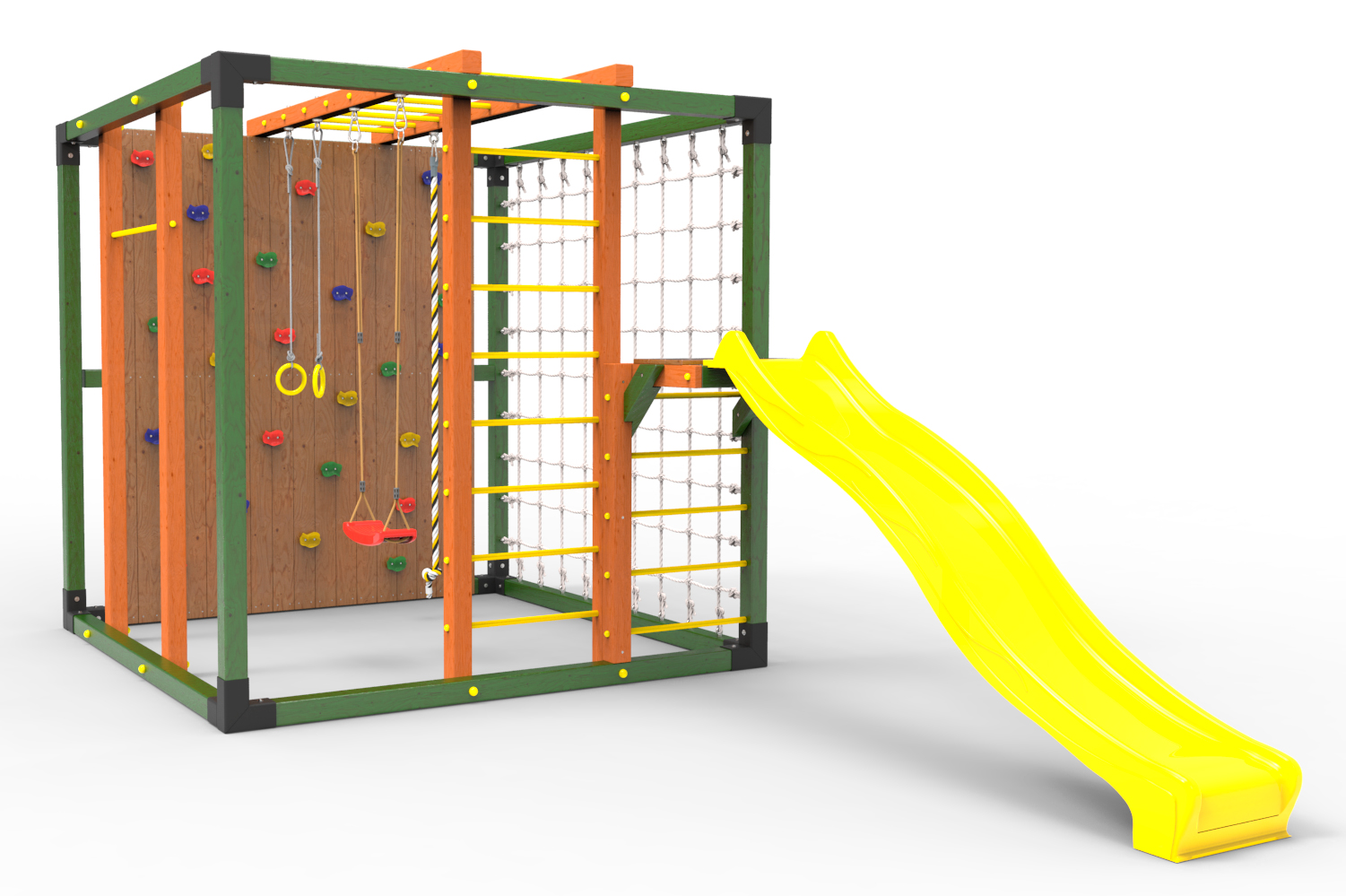 Детская площадка  Пикник Куб «Вега»  с горкой